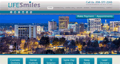 Desktop Screenshot of lifesmilesdds.com